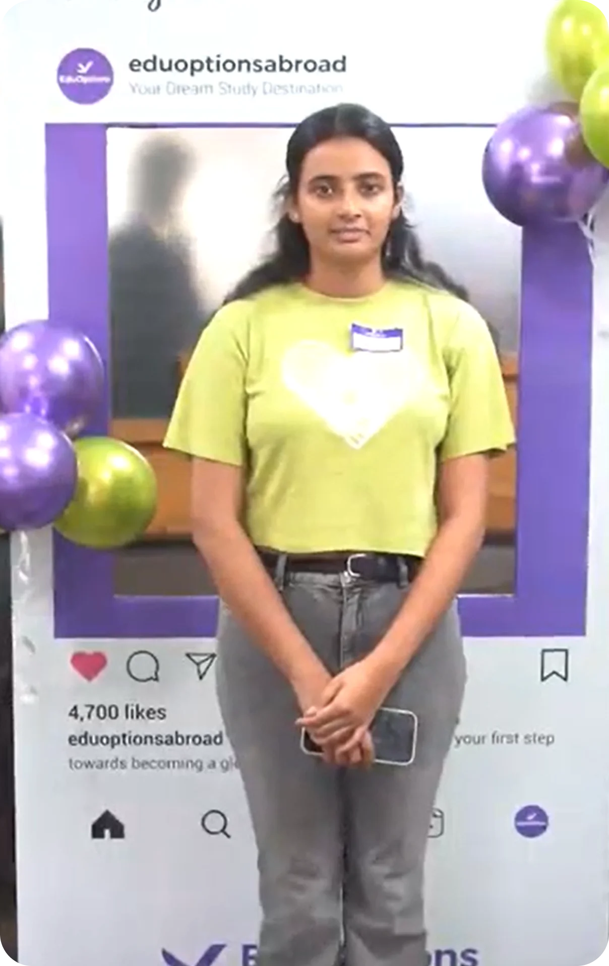 Janhavi student testimonial video about studying abroad with EduOptions Germany